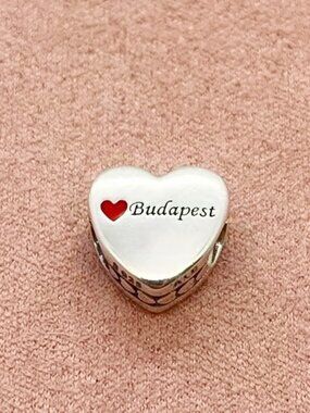 Pandora I Love Budapest Heart Charm